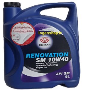 روغن رنویشن پلاس رنو ۱۰w40 sm