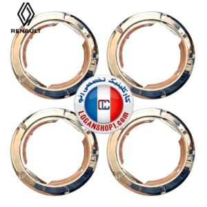 قاب دریچه کولر جدید رنو تندر 90 ساندرو استیل 4 عدد